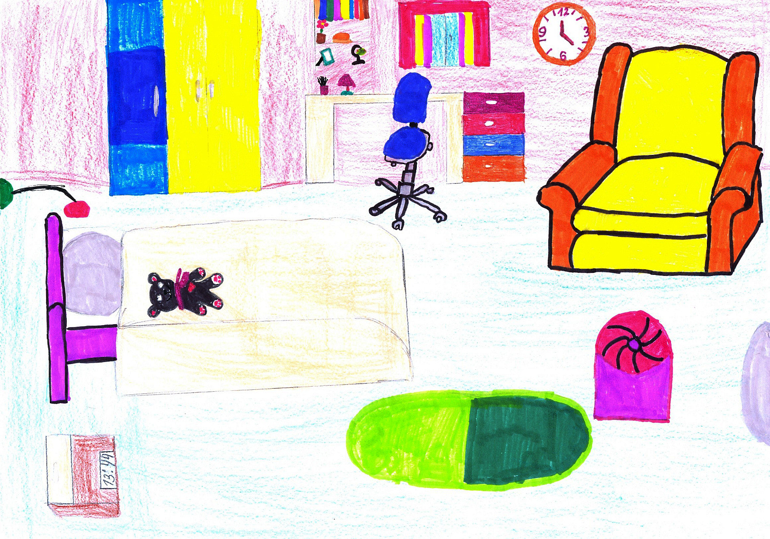 Конкурс детского рисунка «Детская моей мечты! Раскрась мечту!» 